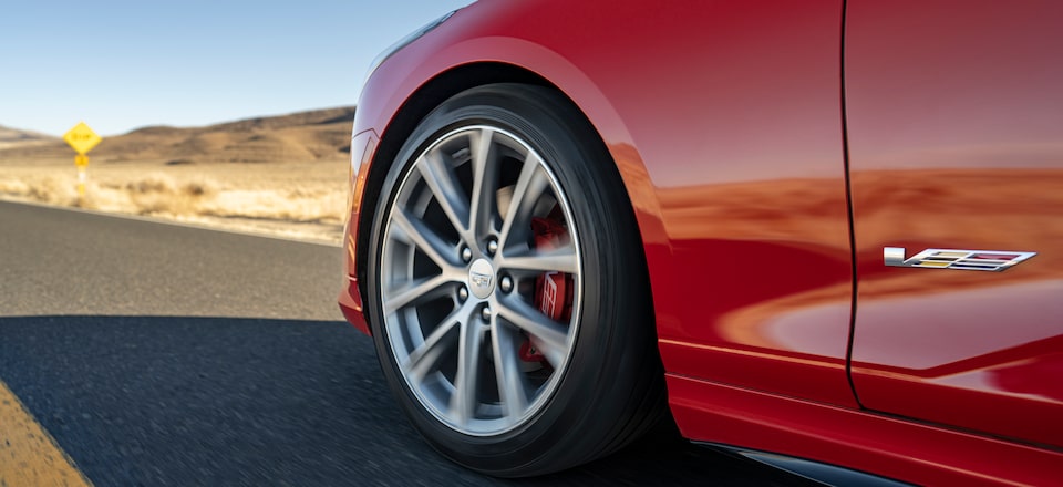 CTS-V Sedan on Track