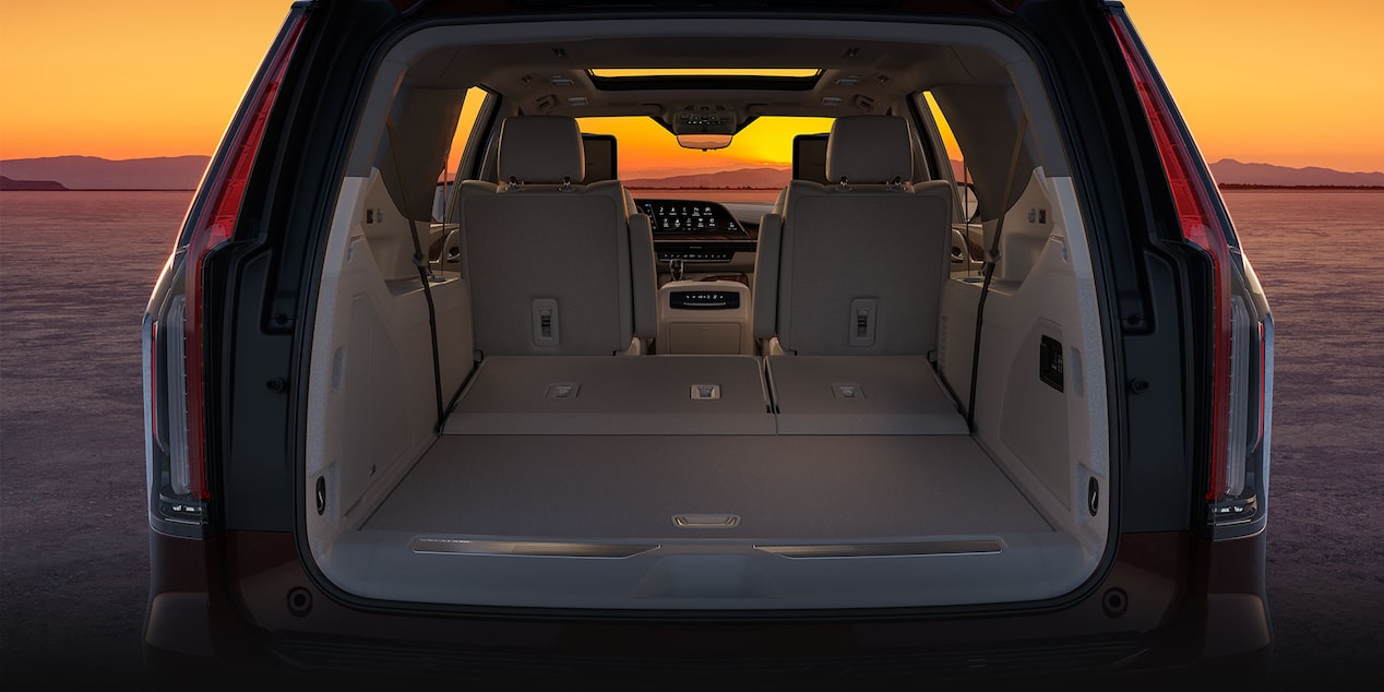 Escalade cargo space