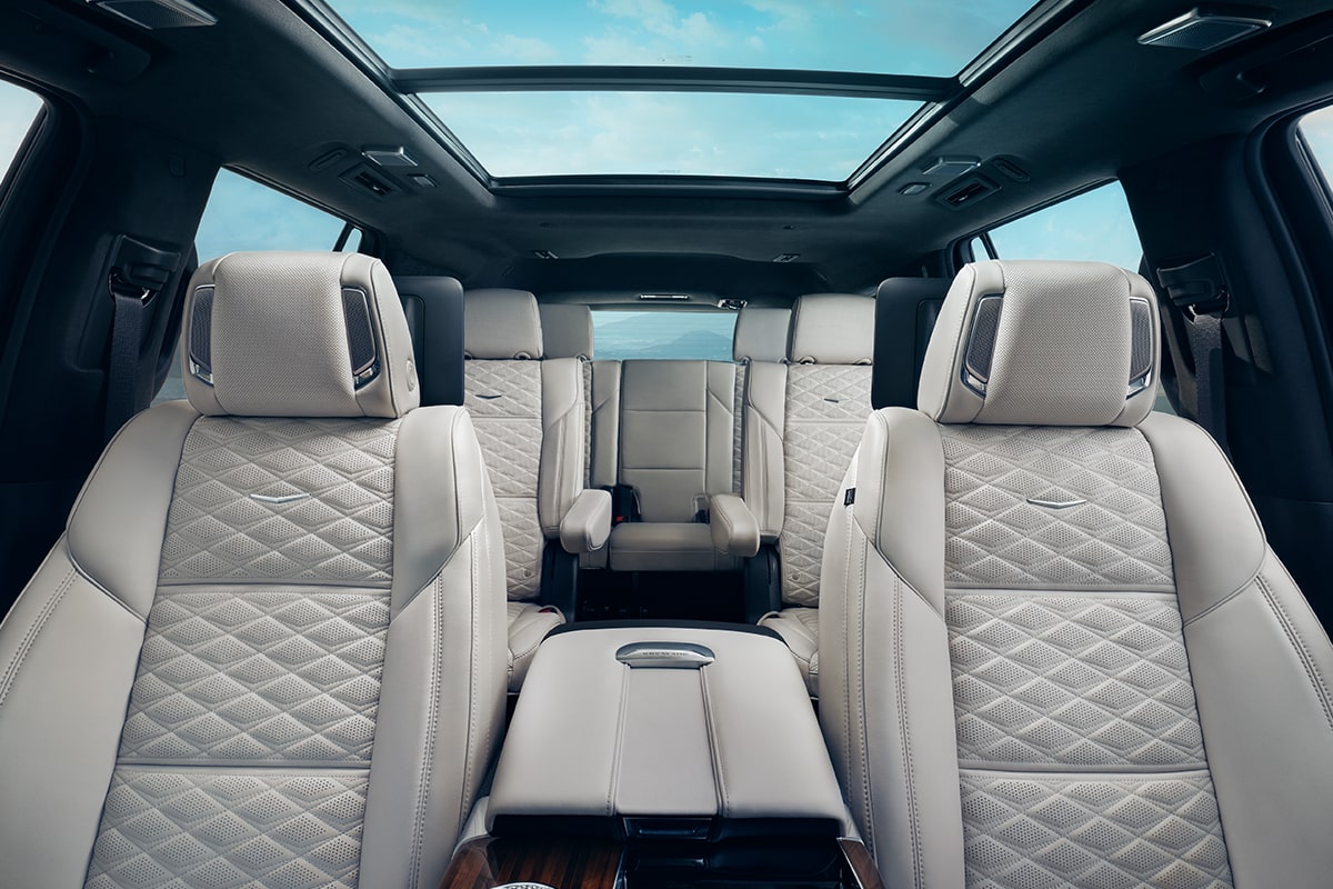 Escalade interior seats